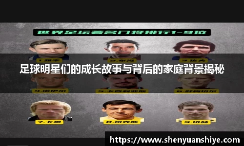 足球明星们的成长故事与背后的家庭背景揭秘
